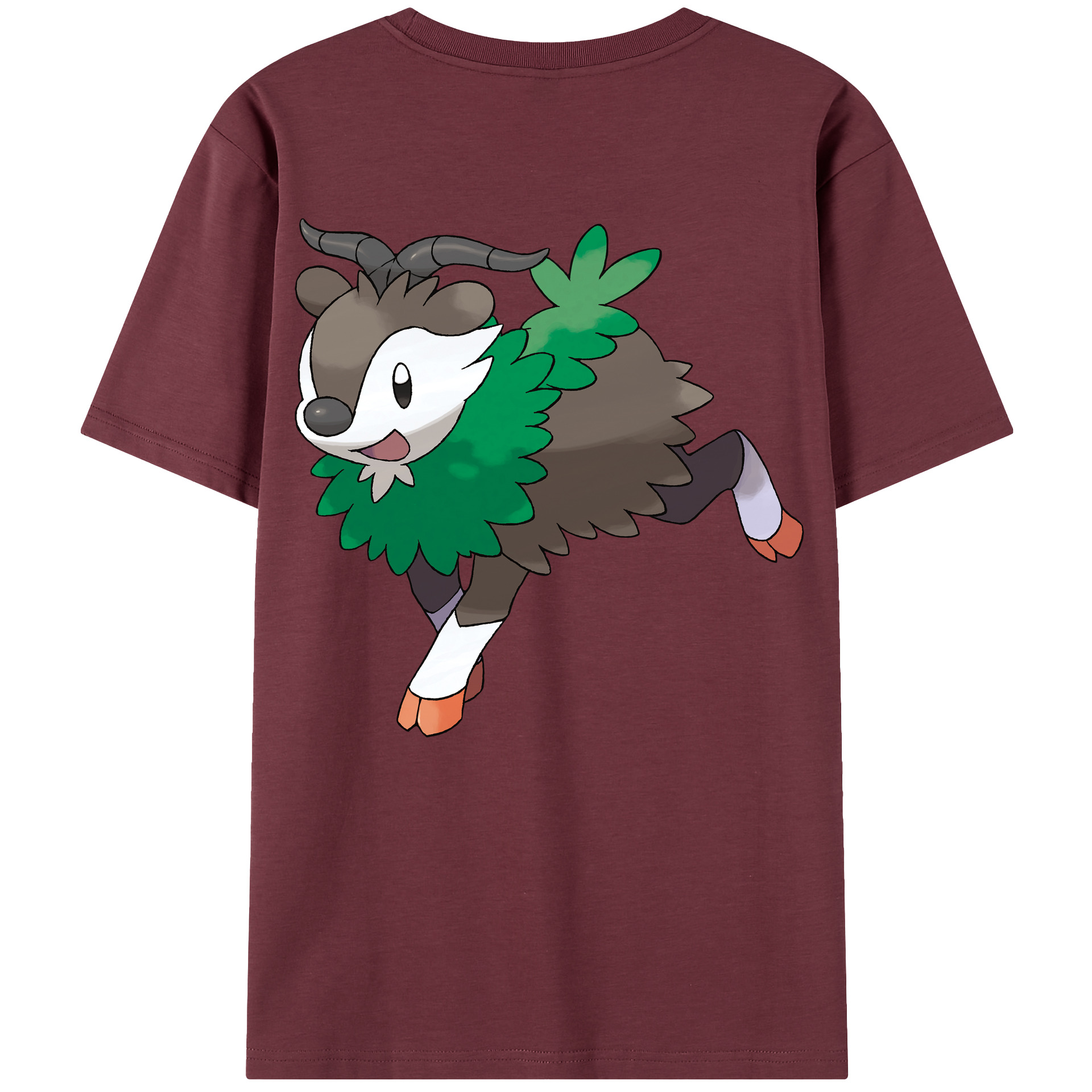 （画像用） ポケットモンスター Pokémon 綿100％半袖Tシャツ（背面プリント）
